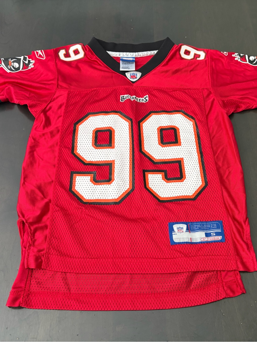 Warren Sapp #99 Tampa Bay Buccaneers Reebok NFL Football Jersey (Youth S)